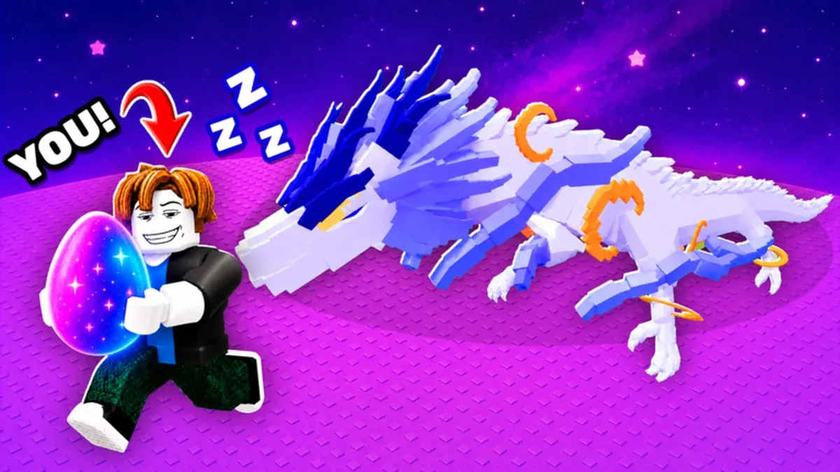 Steal An Egg Roblox gameplay art